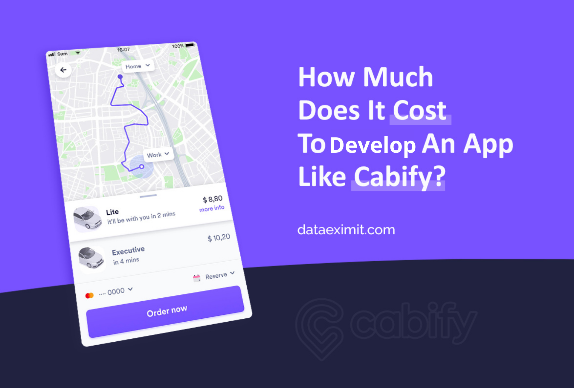 How Much Does It Cost To Develop An App Like Cabify?